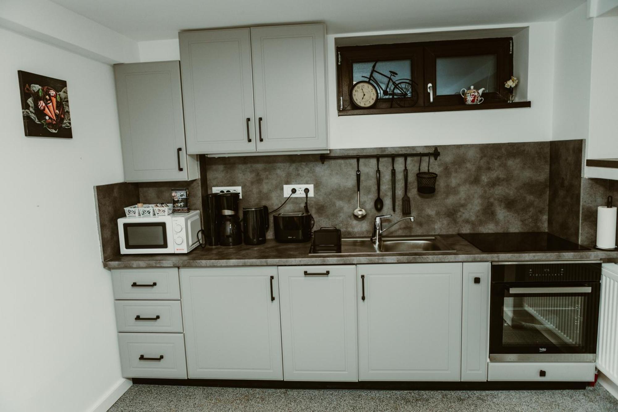 Arini White House Daire Sibiu Dış mekan fotoğraf